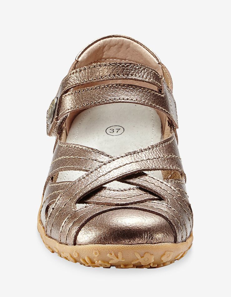 Babies confort en cuir ultra-souple - bronze (bronze) Babies confort en cuir ultra-souple - bronze (bronze)