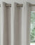 Rideau en fil effet chenille (gris perle)