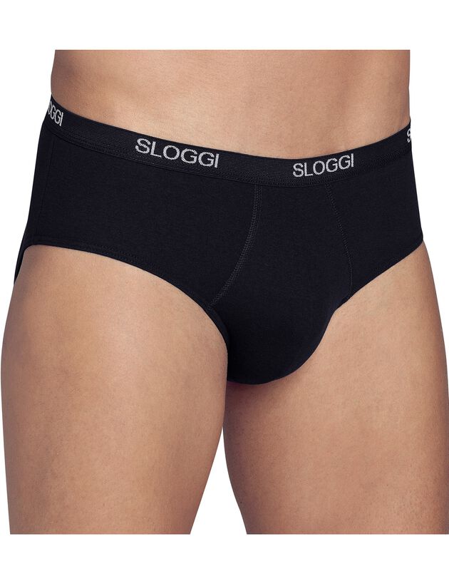 Slip fermé forme midi (noir)