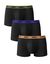 Boxer Mix And Colors DIM - lot de 3  (noir + bleu + orange)