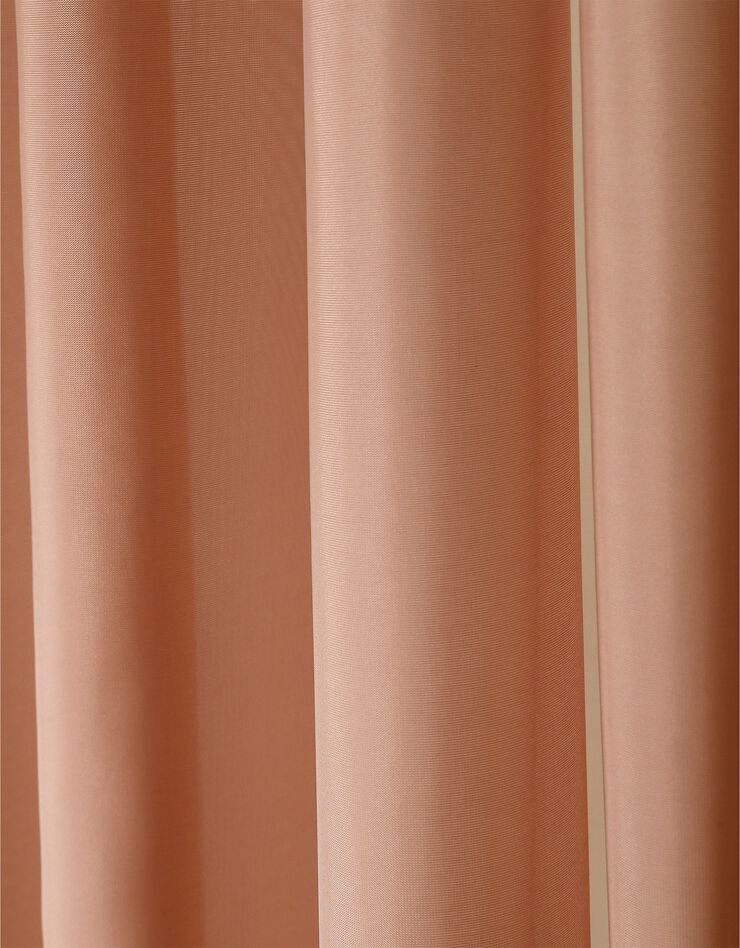 Panneau voile uni finition œillets (taupe)