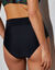 Culotte de bain taille haute Solaro (noir)