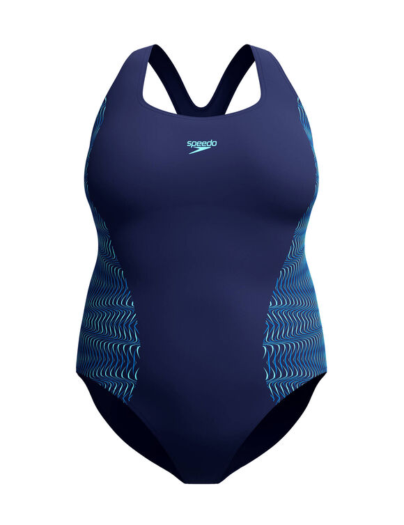 Maillot de bain 1 pi&egrave;ce Medalist sp&eacute;cial grande taille Speedo&reg; (marine / bleu)