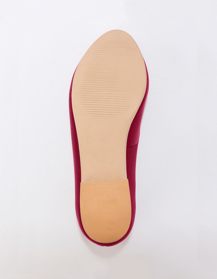 ballerine bordeaux femme