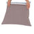 Taie d’oreiller imperméable Tencel® (taupe)