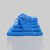 Eponge unie 420 g/m2 confort moelleux (bleu dur)