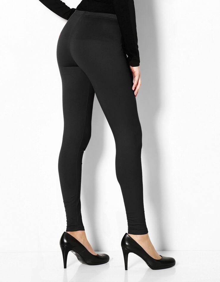 Legging taille élastiquée - lot de 2 (terracotta / noir) Legging taille élastiquée - lot de 2 (terracotta / noir)