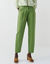 Pantalon &agrave; pinces (vert mousse)