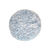 Tapis rond poils longs (bleu glacier)