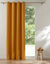 Rideau occultant bachette uni (miel)