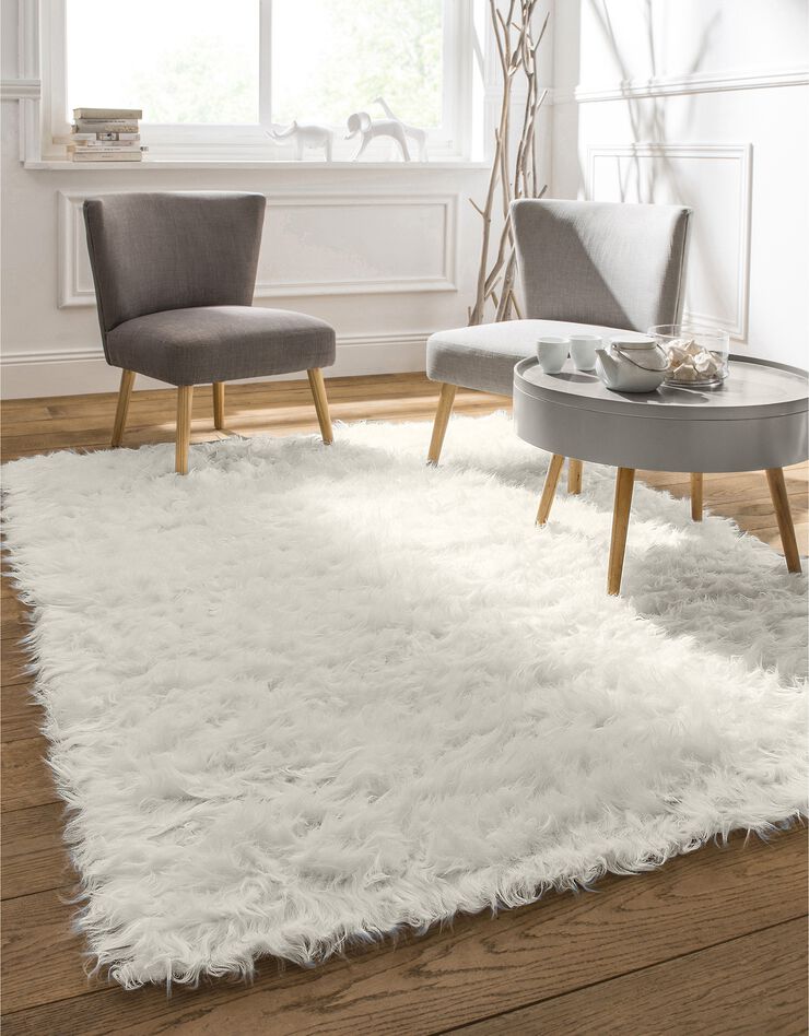 Tapis poils longs (naturel)