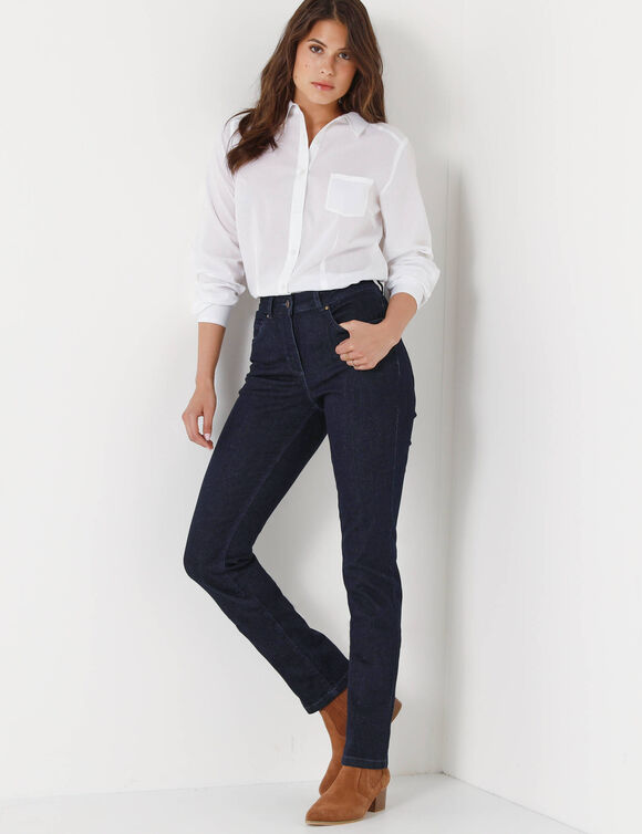 Jean stretch coupe droite (brut)