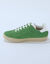 Baskets vintage croûte de cuir colorées (vert)