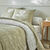 Linge de lit Anceny imprimé coeur - coton (beige)