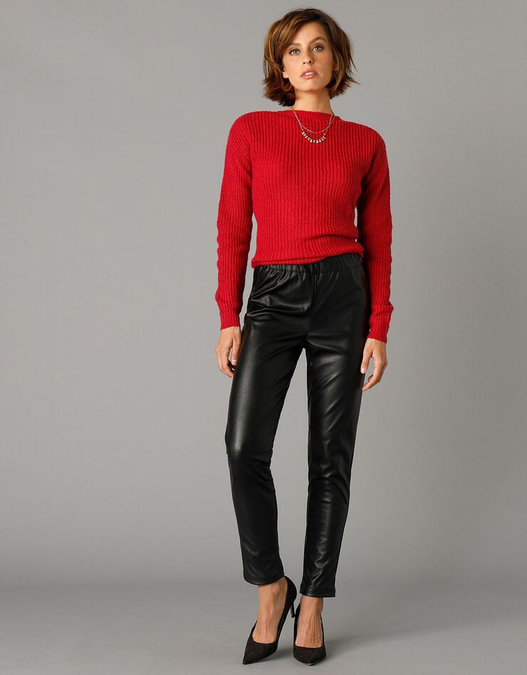 Legging aspect cuir(1), intérieur gratté (noir) Legging aspect cuir(1), intérieur gratté (noir)