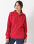 Pull col camionneur zippé maille anglasie (framboise)