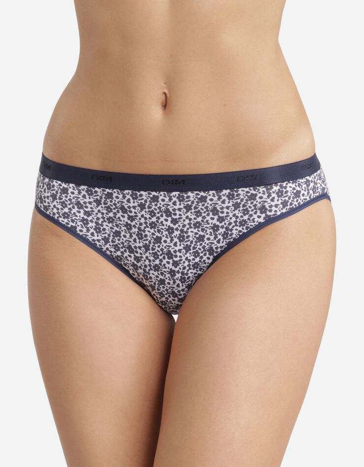 Slip "Les Pockets" Basic coton stretch imprimé graphique- Lot de 3 +1 GRATUIT(1) (rouge + bleu) Slip "Les Pockets" Basic coton stretch imprimé graphique- Lot de 3 +1 GRATUIT(1) (rouge + bleu)