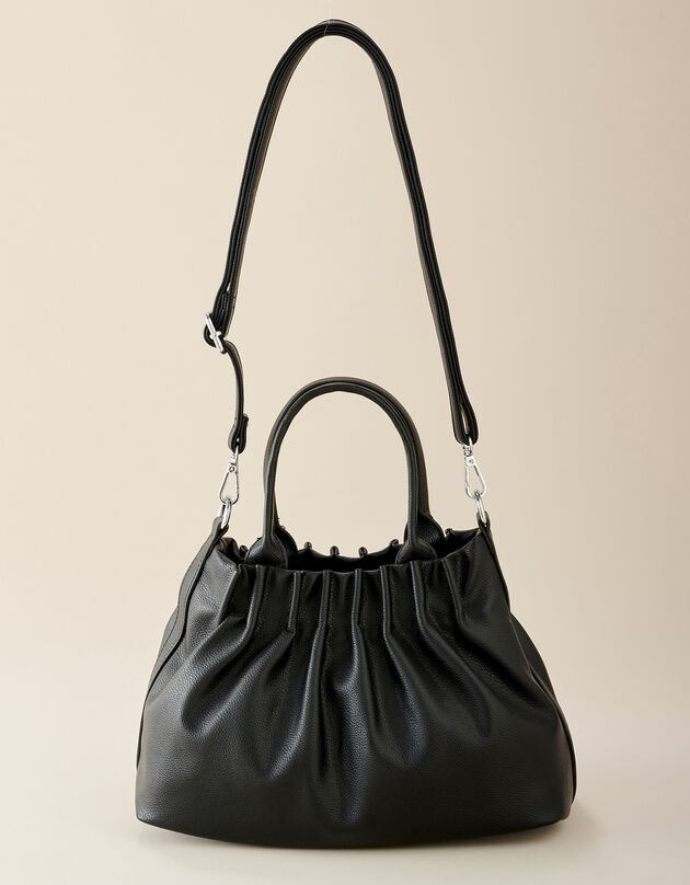 Sac plissé (noir)