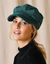Casquette velours réglable (vert)