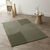 Tapis motif double arche (vert)