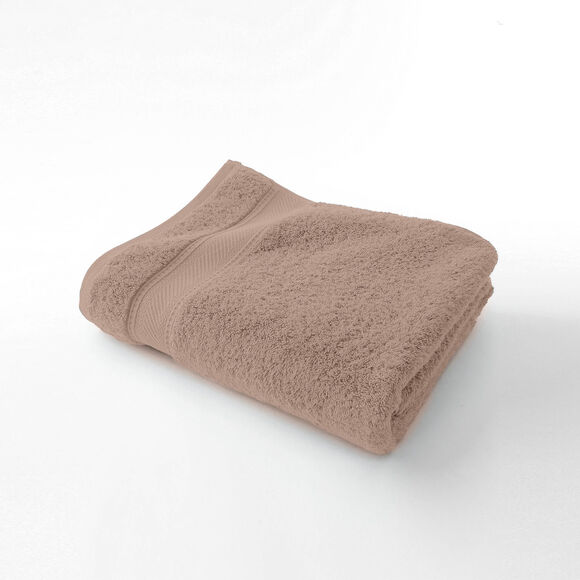 Collection serviettes de bain unies - confort luxe 540g/m&sup2; (taupe)