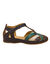 Sandales salomées cuir largeur confort (marine)