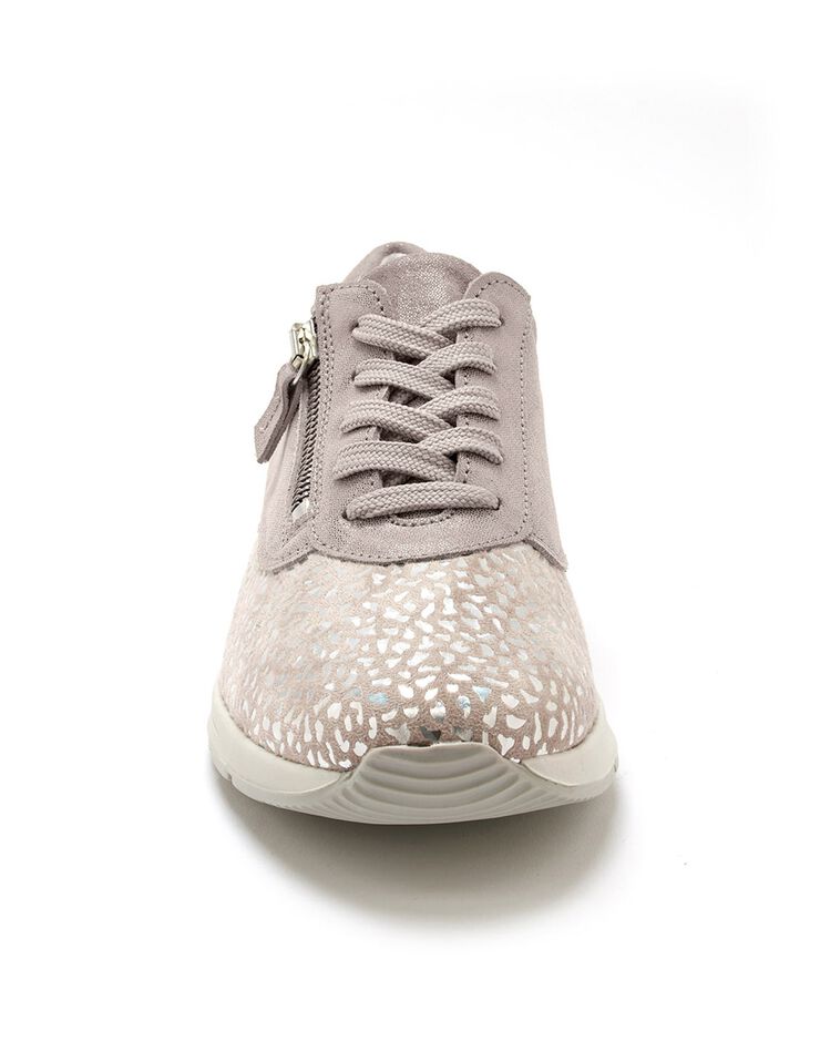Derbies en cuir Hallux Confort (beige)