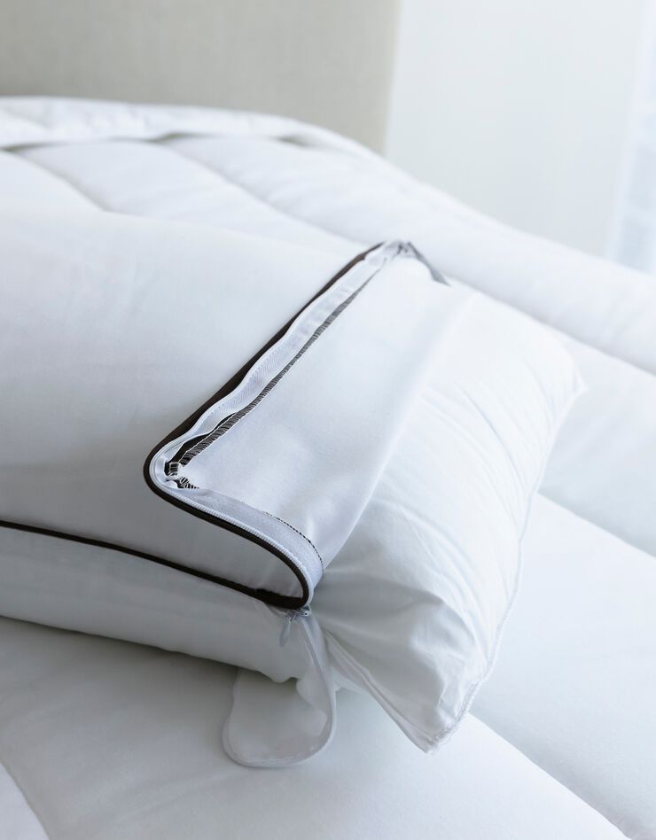 Taie oreiller pour oreiller ergonomique (blanc) Taie oreiller pour oreiller ergonomique (blanc)