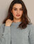 Pull-tunique maille fantaisie  (gris chin&eacute;)