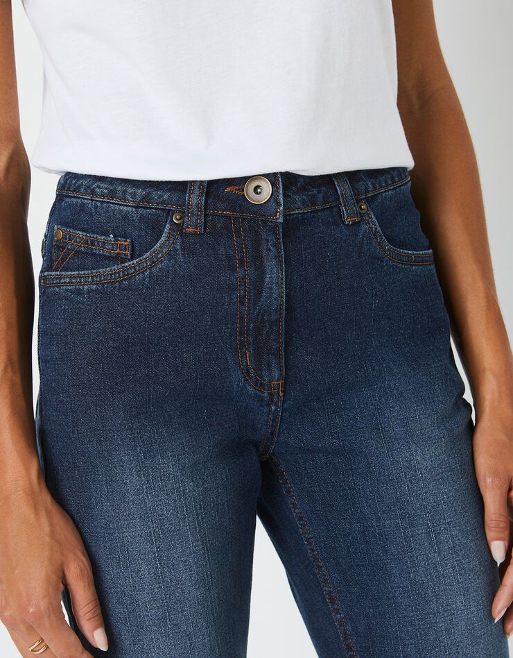 Jean bootcut coupe stretch, spécial petites (dark blue) Jean bootcut coupe stretch, spécial petites (dark blue)