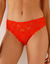 Slip dentelle unie Arum (orange)