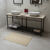 Tapis de bain motif "bain" (sable)