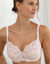 Soutien-gorge embo&icirc;tant "Carla"  bretelles crois&eacute;es dos - avec armatures  (rose poudr&eacute;)