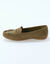 Mocassins souples textile microfibre (kaki)