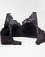 Soutien-gorge post-op&eacute;ratoire coton stretch forme foulard - sans armatures. (noir)