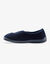 Chaussons ballerines unis - polaires élastiquées (marine)