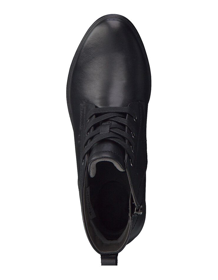Bottines dessus cuir - largeur confort (noir) Bottines dessus cuir - largeur confort (noir)