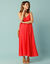Robe longue Spécial Petites unie à fines bretelles  (grenadine)