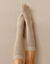 Chaussettes hautes fourrées - lot de 2  (noir + taupe)
