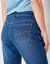 Jean stretch coupe mom (stone)
