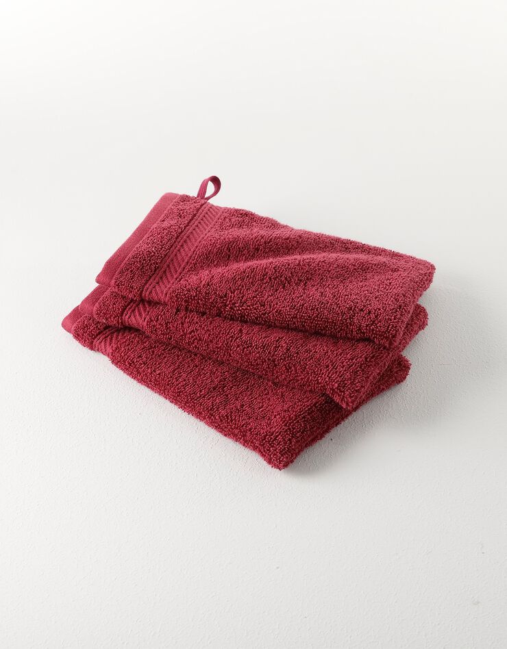 Éponge unie 540g/m2 confort luxe  (lie de vin)