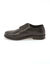 Derbies cuir &agrave; lacets (noir)