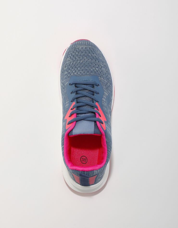 Baskets de sport à lacets (bleu)