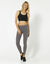 Legging uni en coton biologique (gris anthracite)