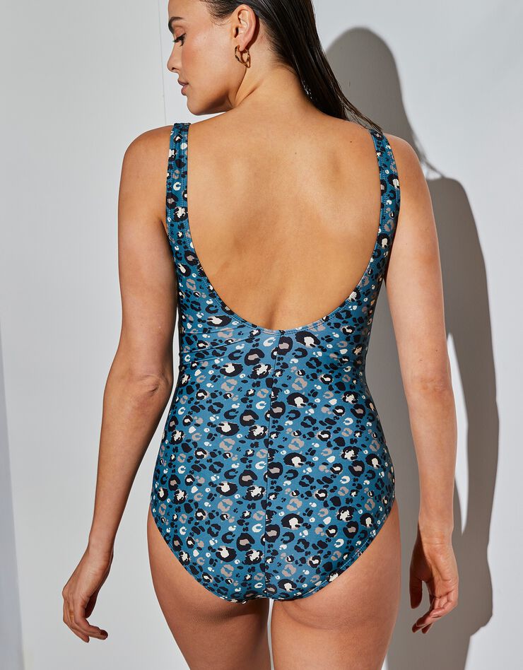 Maillot de bain 1 pièce Langosta (émeraude / noir)