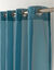 Panneau voile uni finition œillets (bleu canard)