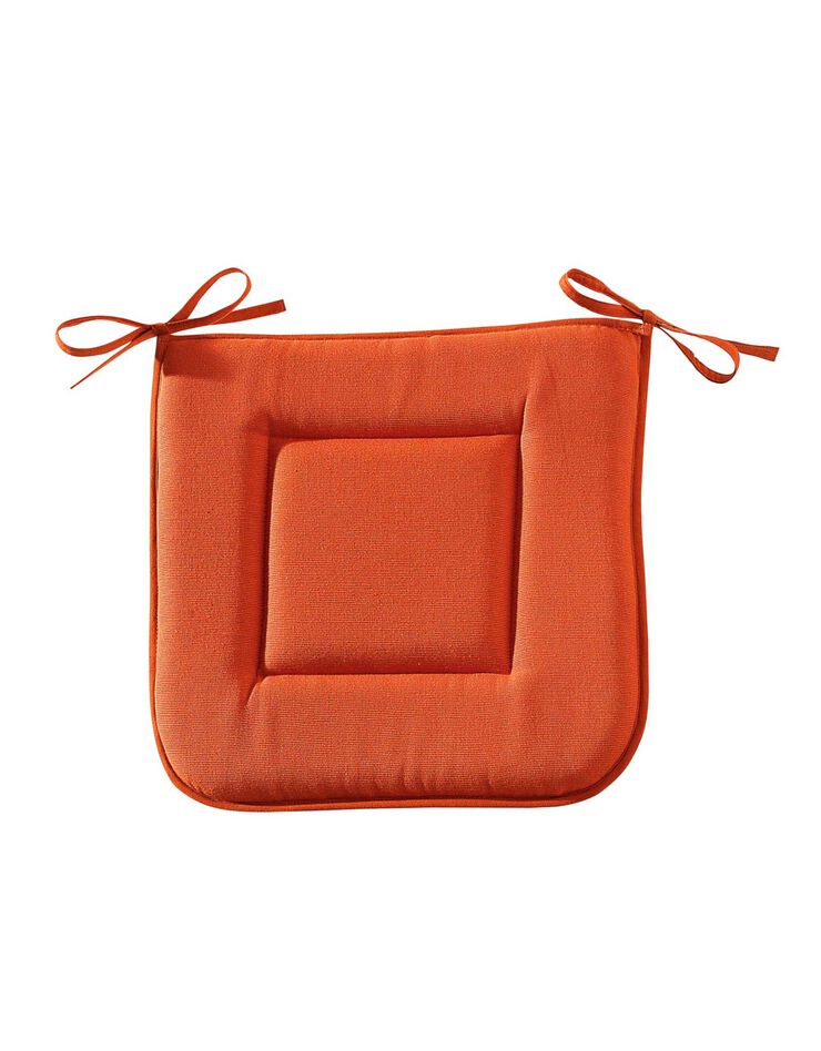 Galette de chaise carrée (terracotta)