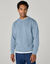 Sweat molleton col rond (bleu gris&eacute;)