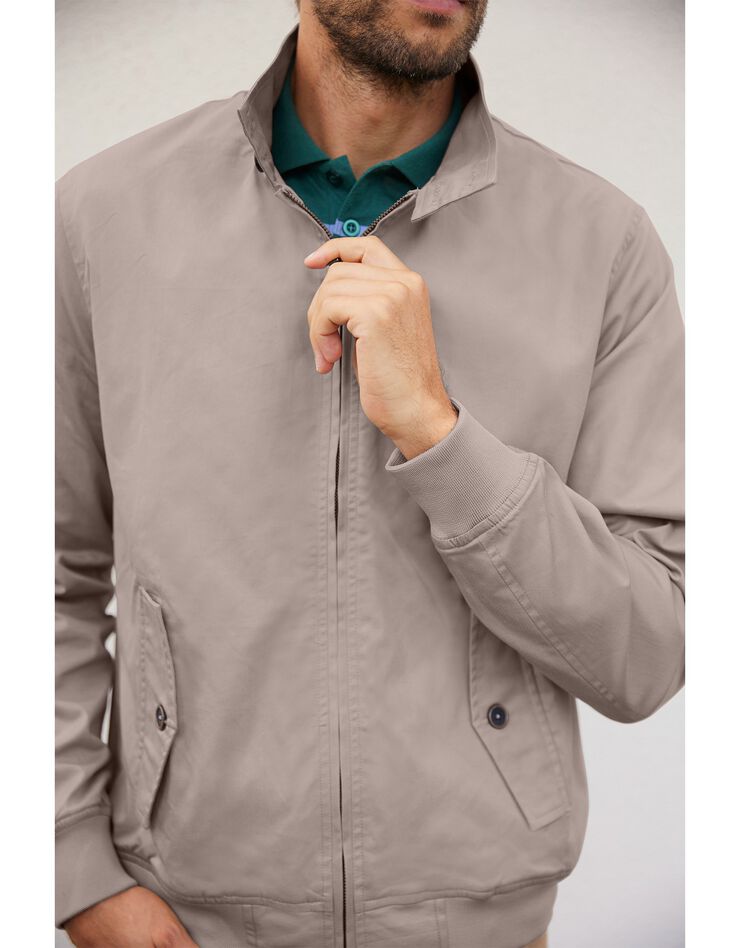 Blouson zippé (beige) Blouson zippé (beige)