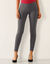 Legging taille &eacute;lastiqu&eacute;e - lot de 2 (anthracite / noir)
